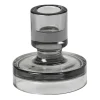 Bougeoirs<Broste Copenhagen Bougeoir Petra smoked pearl dark grey, 8 cm
