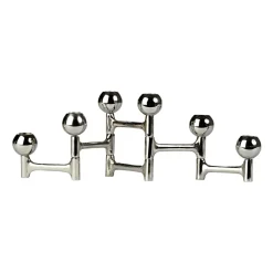 Bougeoirs<POLSPOTTEN Bougeoir Round Folding 48x15 cm, Argent