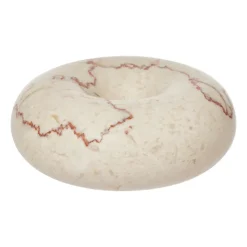 Bougeoirs<OYOY Bougeoir Savi marbre small 4 cm, Offwhite