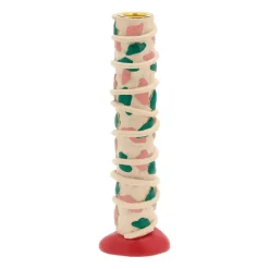Bougeoirs<Villa Collection Bougeoir taches Styles 21 cm, Pink-green