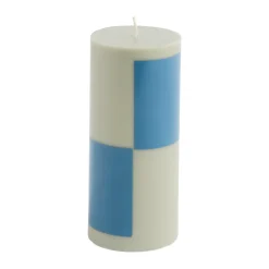 Bougies<HAY Bougie bloc Column Candle small 15 cm, Grey-blue