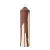 Bougies<Ferm Living Bougie bloc Dryp, Dark Chocolate, 20 cm