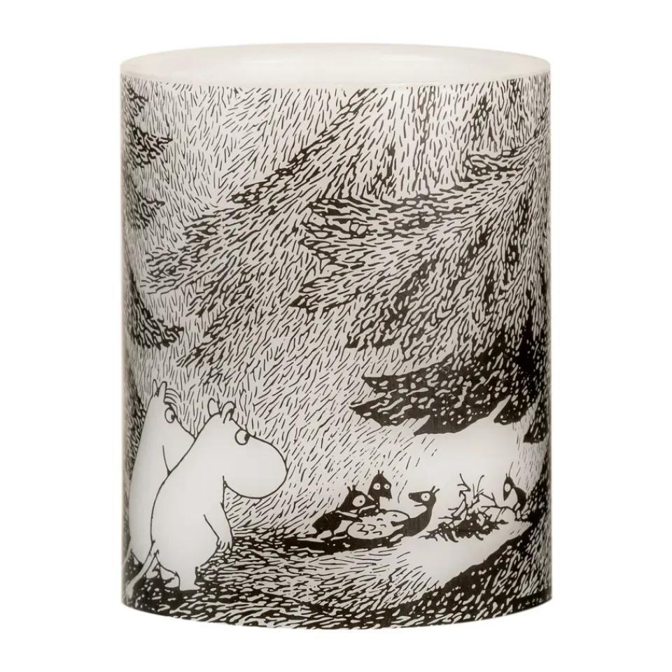 Bougies Led<Muurla Bougie bloc LED Moomin 12,5 cm, Under the trees