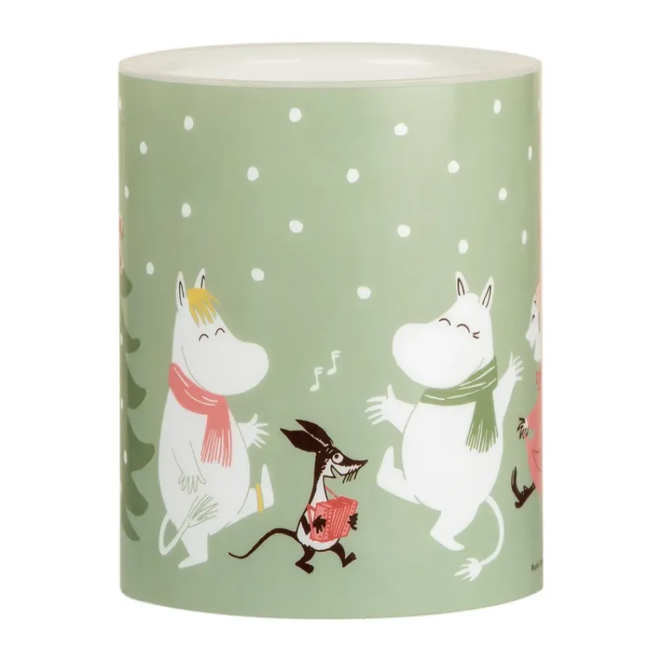 Bougies Led<Muurla Bougie bloc LED Moomin 12,5 cm, Festive spirits