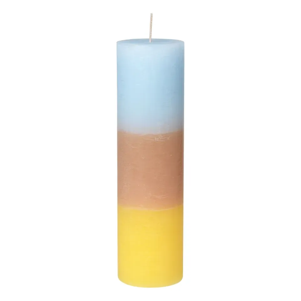 Bougies<Broste Copenhagen Bougie bloc Rainbow 25 cm, Pineapple cloud