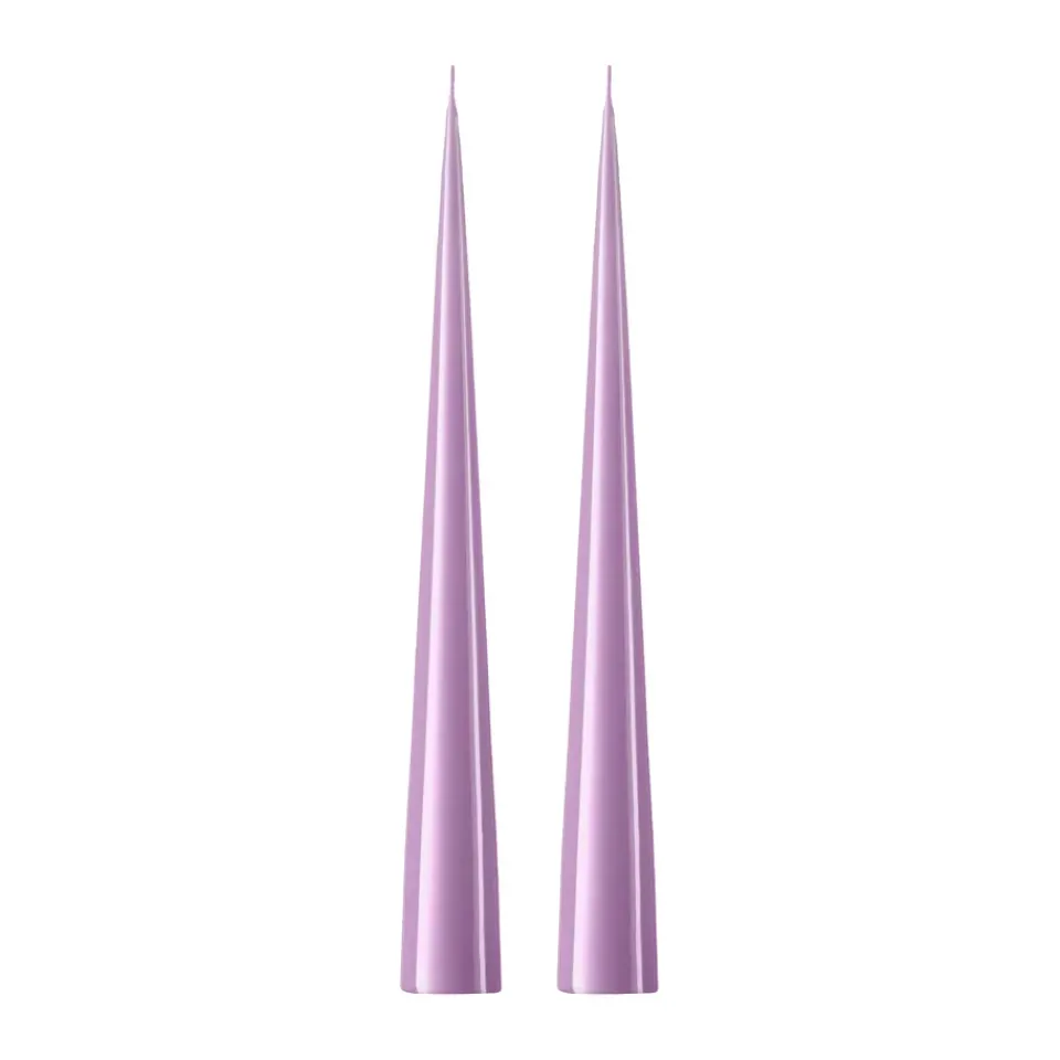 Bougies<Ester & erik Bougie cônique 37 cm Lot de 2 lacquées, Crocus delight 07