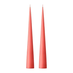 Bougies<Ester & erik Bougie cônique 37 cm Lot de 2 mat, Coral reef 26