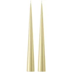Bougies<Ester & erik Bougie cônique 37 cm Lot de 2 lacquées, Buttermilk 17-0