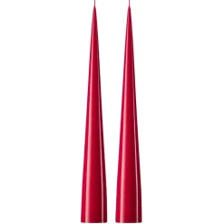 Bougies<Ester & erik Bougie cônique 37 cm Lot de 2 lacquées, Winter berry 36-0
