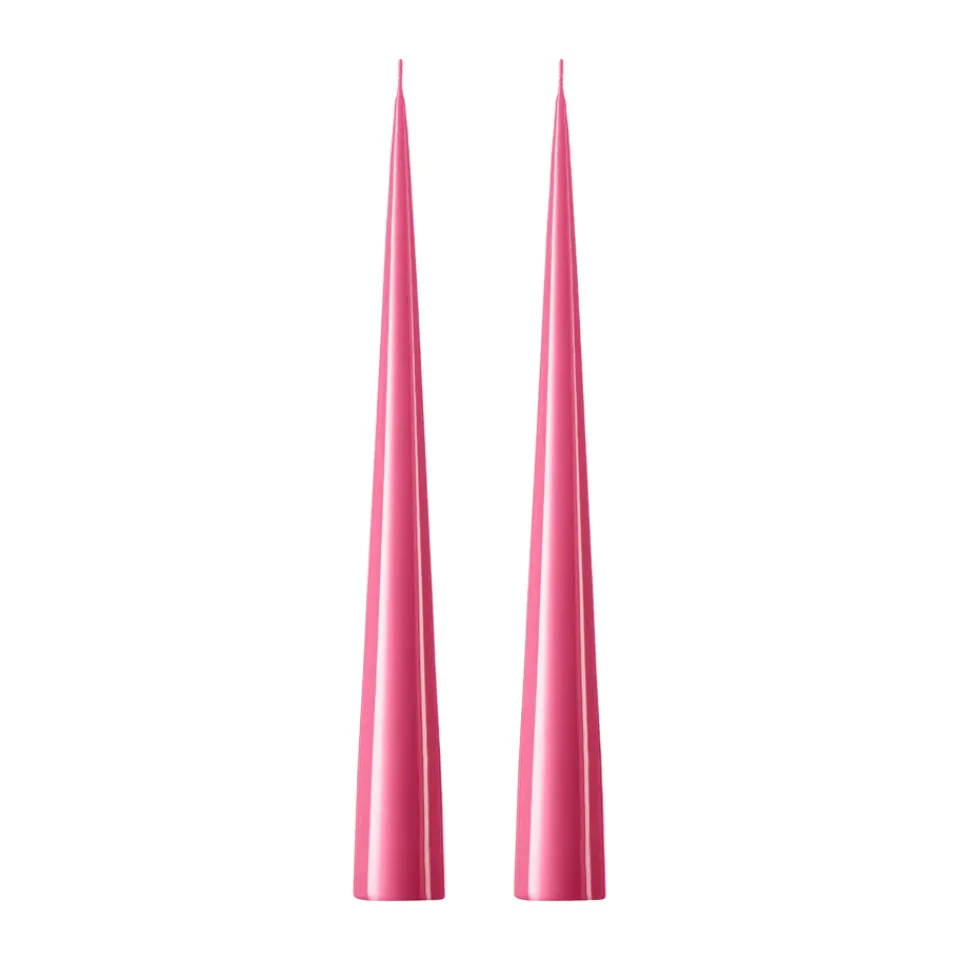 Bougies<Ester & erik Bougie cônique 37 cm Lot de 2 lacquées, Clear pink 41