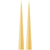 Bougies<Ester & erik Bougie cônique 37 cm Lot de 2 lacquées, Pale ginger 14-0