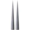Bougies<Ester & erik Bougie cônique 37 cm Lot de 2 mat, Dark slate 74