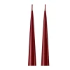 Bougies<Ester & erik Bougie cônique 37 cm Lot de 2 lacquées, Deep wine 44/2