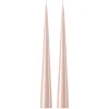 Bougies<Ester & erik Bougie cônique 37 cm Lot de 2 lacquées, Rosewater 51-0