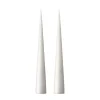 Bougies<Ester & erik Bougie cônique 37 cm Lot de 2 mat, White ash 21