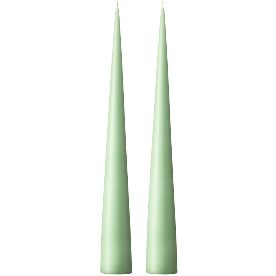 Bougies<Ester & erik Bougie cônique 37 cm Lot de 2 mat, Eucalyptus 66