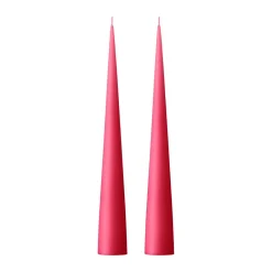 Bougies<Ester & erik Bougie cônique 37 cm Lot de 2 mat, Deep pink 41/2