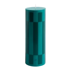 Bougies<HAY Bougie Column Candle large 25 cm, Green-dark green