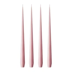Bougies<Ester & erik Bougie Lot de 4 mat, old rose, 42 cm