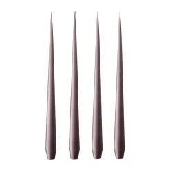 Bougies<Ester & erik Bougie Lot de 4 mat, muted mauve, 42 cm