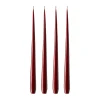 Bougies<Ester & erik Bougie Lot de 4 laquée, Deep wine 44/2, 42 cm