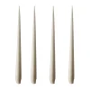 Bougies<Ester & erik Bougie Lot de 4 mat, linen grey, 32 cm