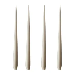 Bougies<Ester & erik Bougie Lot de 4 mat, linen grey, 32 cm
