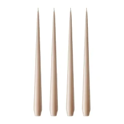 Bougies<Ester & erik Bougie Lot de 4 laquée, ice latte, 42 cm