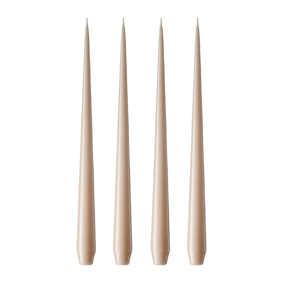 Bougies<Ester & erik Bougie Lot de 4 laquée, ice latte, 42 cm