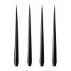 Bougies<Ester & erik Bougie Lot de 4 laquée, raw black, 42 cm