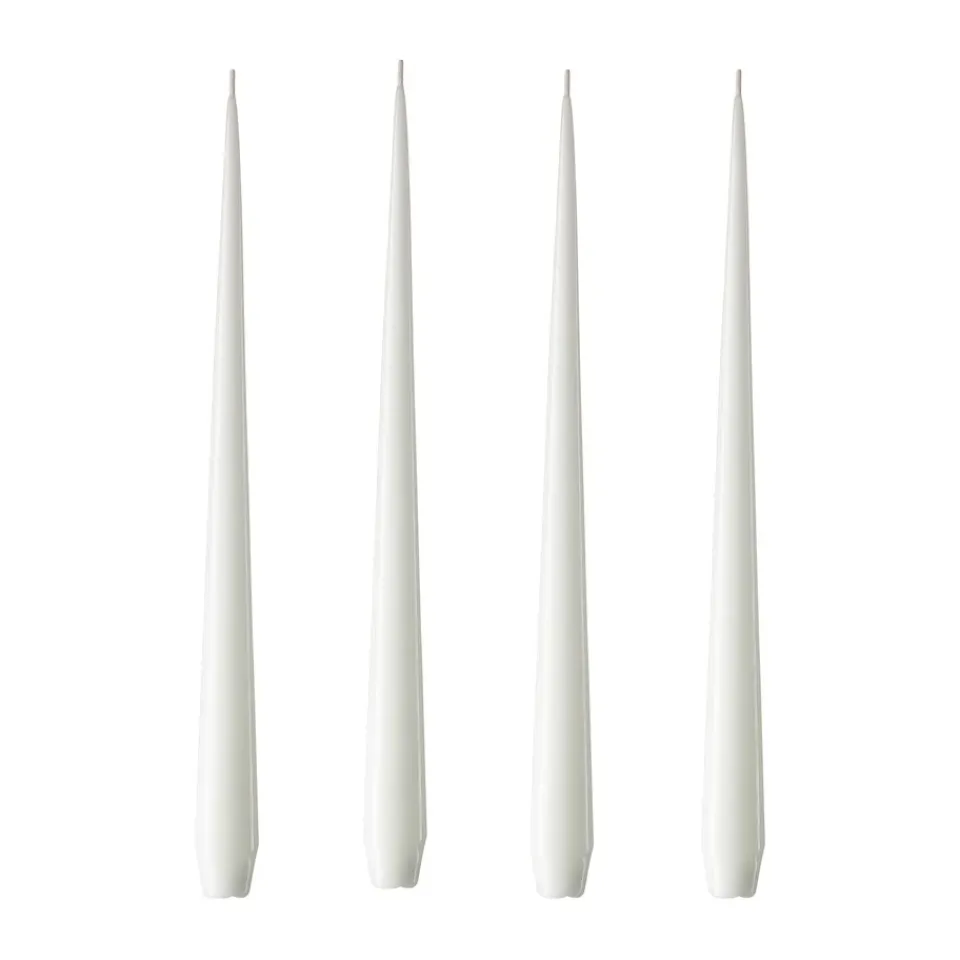 Bougies<Ester & erik Bougie Lot de 4 laquée, pure white, 32 cm