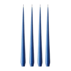 Bougies<Ester & erik Bougie Lot de 4 laquée, Cornflower 48, 42 cm