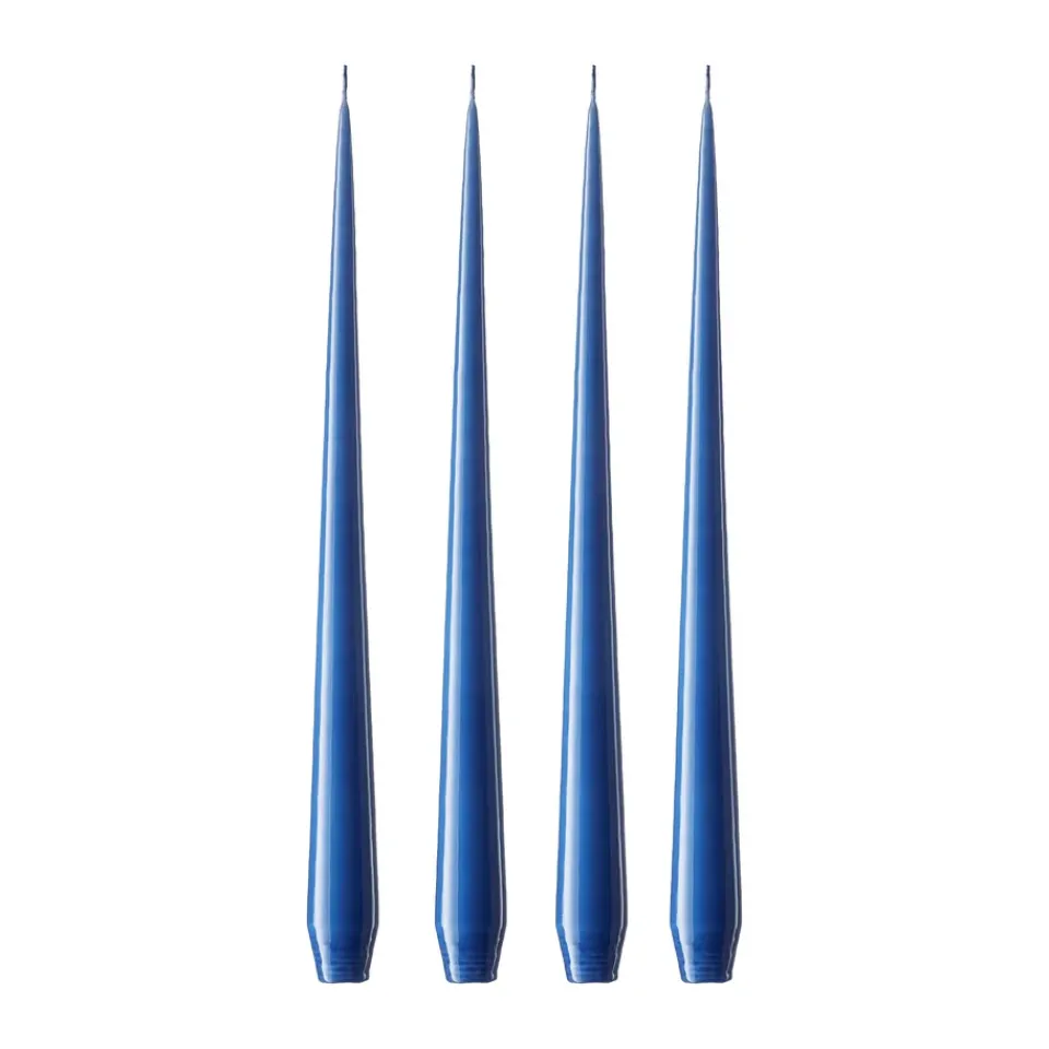 Bougies<Ester & erik Bougie Lot de 4 laquée, Cornflower 48, 42 cm