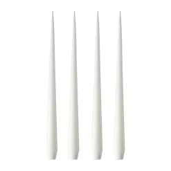Bougies<Ester & erik Bougie Lot de 4 laquée, pure white, 42 cm
