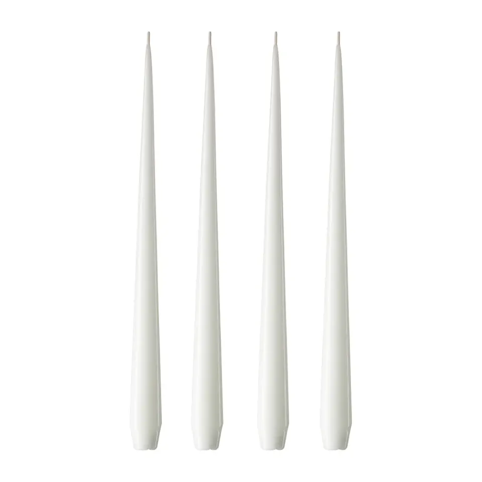 Bougies<Ester & erik Bougie Lot de 4 laquée, pure white, 42 cm