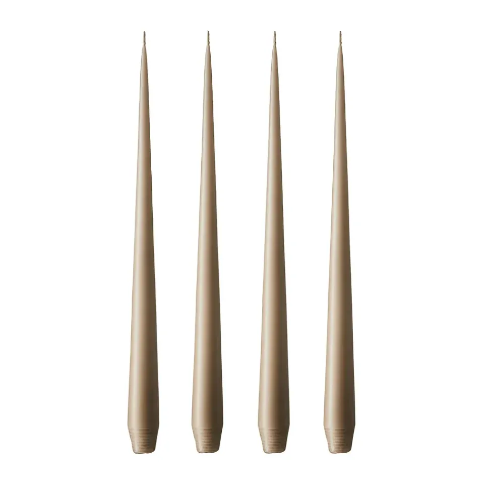 Bougies<Ester & erik Bougie Lot de 4 mat, nougat note, 42 cm