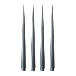 Bougies<Ester & erik Bougie Lot de 4 laquée, dark slate, 42 cm