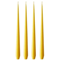 Bougies<Ester & erik Bougie Lot de 4 mat, dark Lemon drop 15/2, 42 cm