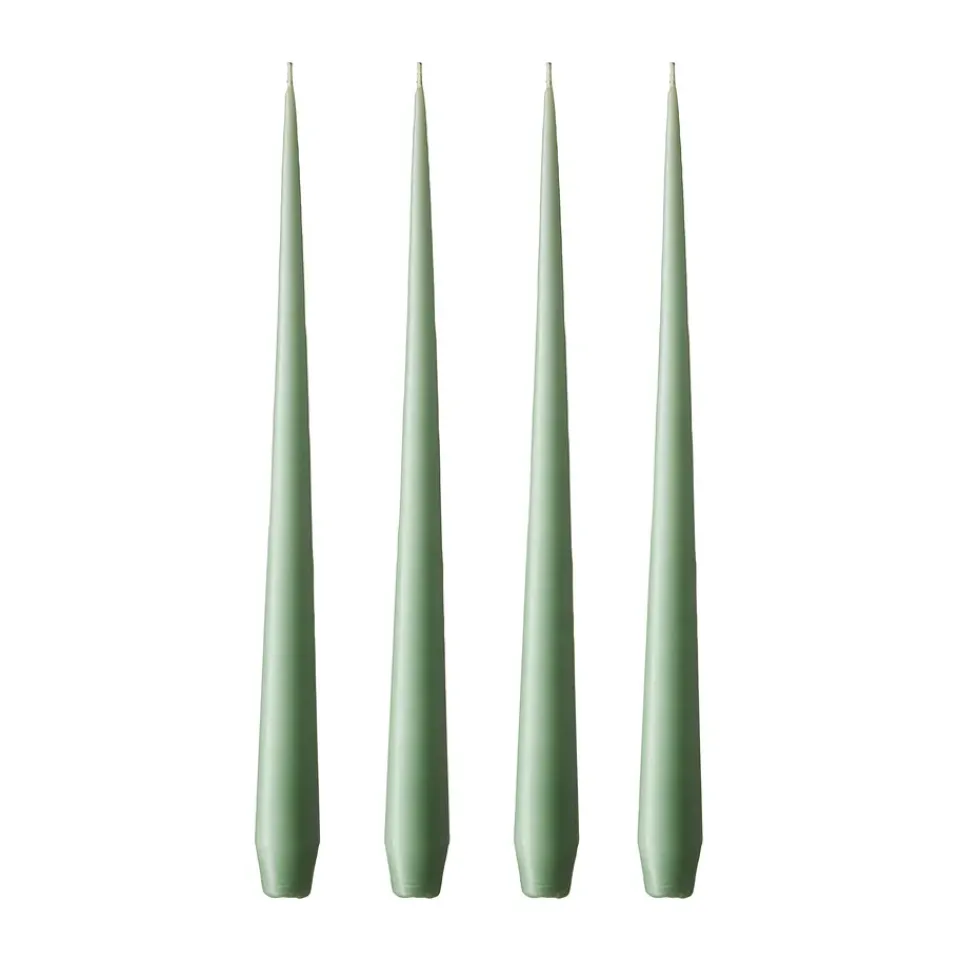 Bougies<Ester & erik Bougie Lot de 4 mat, eucalyptus, 32 cm