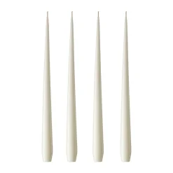 Bougies<Ester & erik Bougie Lot de 4 laquée, ivory, 32 cm