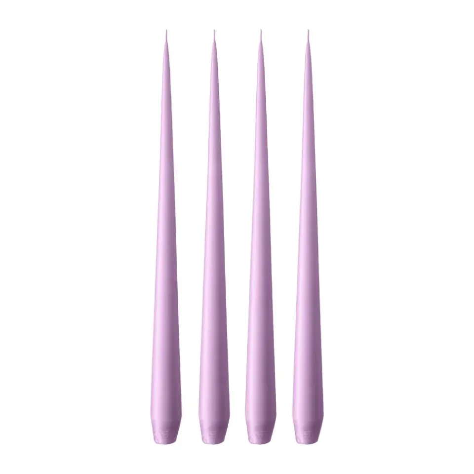 Bougies<Ester & erik Bougie Lot de 4 mat, Crocus delight 07, 42 cm