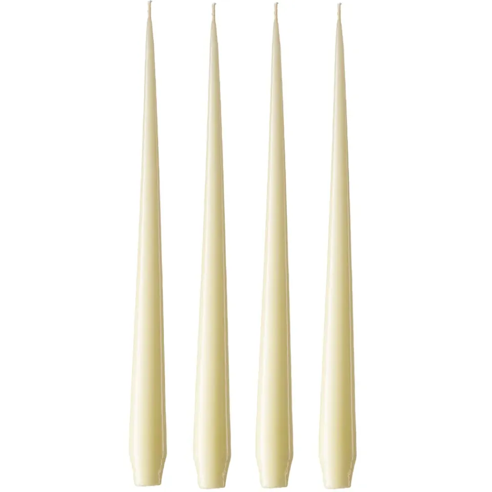 Bougies<Ester & erik Bougie Lot de 4 laquée, Buttermilk 17-0, 32 cm