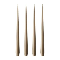 Bougies<Ester & erik Bougie Lot de 4 mat, nougat note, 32 cm