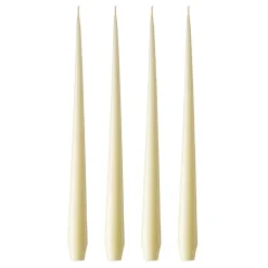 Bougies<Ester & erik Bougie Lot de 4 laquée, lightyellow 17-0, 42 cm