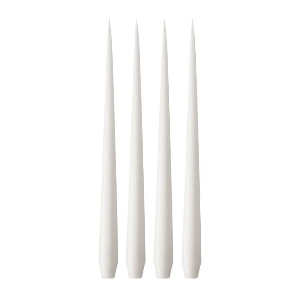 Bougies<Ester & erik Bougie Lot de 4 mat, White ash 21, 42 cm