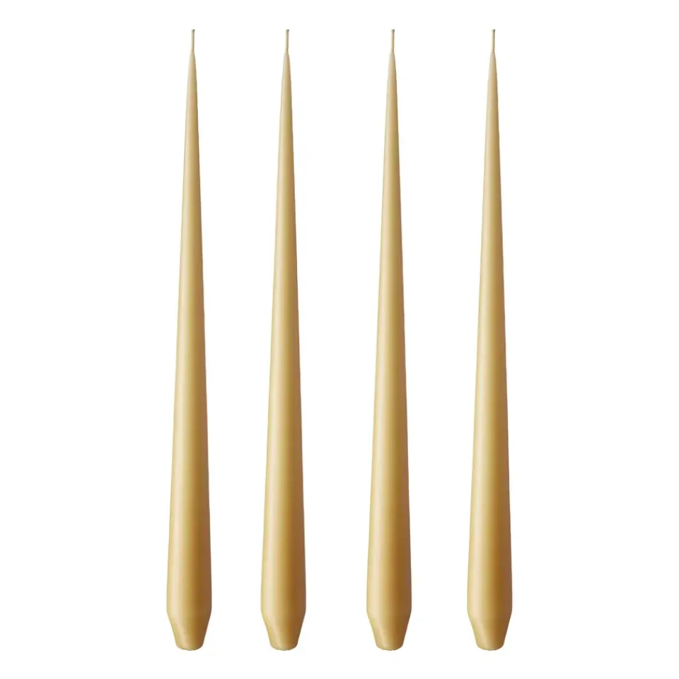 Bougies<Ester & erik Bougie Lot de 4 mat, beige 14/2, 42 cm