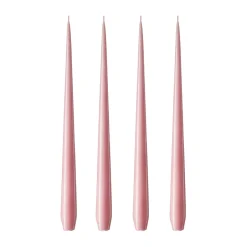Bougies<Ester & erik Bougie Lot de 4 laquée, old rose, 32 cm