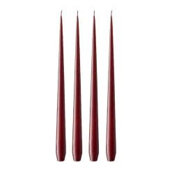 Bougies<Ester & erik Bougie Lot de 4 mat, Deep wine 44/2, 42 cm
