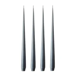 Bougies<Ester & erik Bougie Lot de 4 mat, dark slate, 32 cm