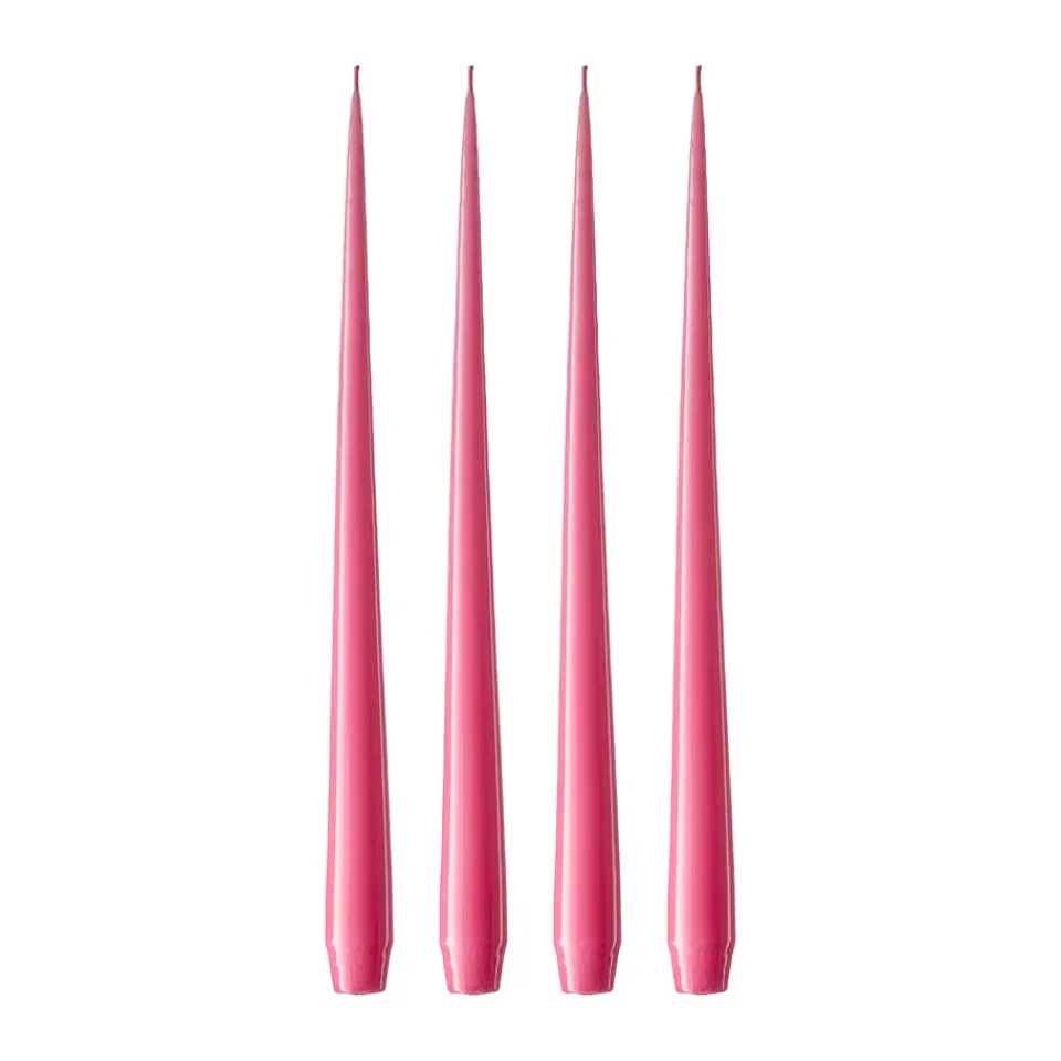 Bougies<Ester & erik Bougie Lot de 4 laquée, Clear pink 41, 42 cm